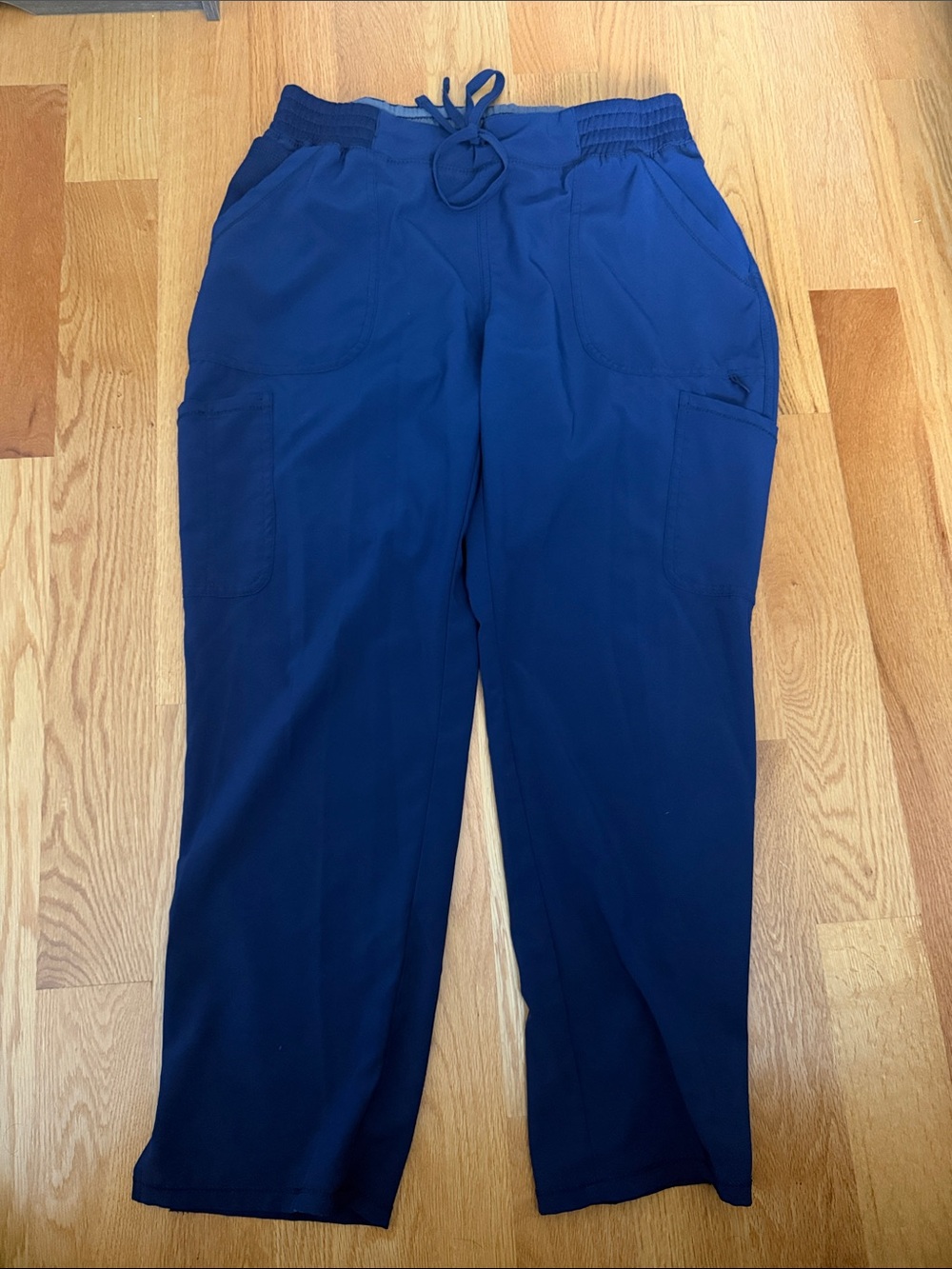 Navy Drawstring scrub Pants